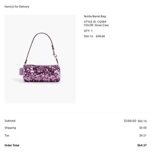 Coach Nolita Barrel Bag